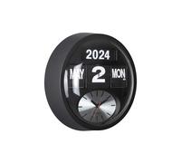 Horloge murale Karlsson Round Flip Noir 32,6 cm
