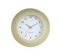 Horloge murale Karlsson Tender Rib Jaune 25 cm
