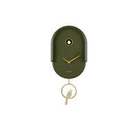 Horloge murale Karlsson Tweet Vert 8,5x42 cm