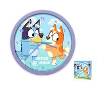 Horloge murale Kids Licensing Bluey Violet 25x25 cm