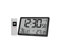 Kienzle Jumbo Neo Horloge Murale météo LCD Noire avec écran XXL et capteur | Kienzle Jumbo NEO Horloge murale météo LCD noire avec écran XXL et capteur