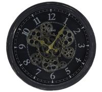Horloge murale Machine 39x39x7,5cm, noir