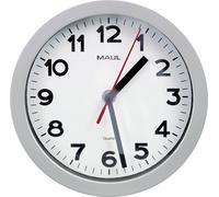 Horloge murale Maul 9052995 à quartz 20 cm x 200 mm x 17 mm x 44 mm argent