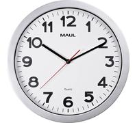 Horloge murale Maul 9053695 à quartz 35 cm x 350 mm x 30 mm x 50 mm argent