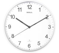 Horloge murale Maul 9054602 radiopiloté(e) 30.5 cm x 300 mm x 25 mm x 5 cm blanc
