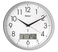 Mebus Horloge murale 19422 radio-pilotée