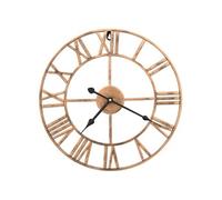 vidaXL Horloge murale Métal 40 cm Doré