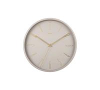 Horloge murale métal Karlsson Belle Numbers Gris 4x35 cm