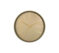 Wall Clock Belle Numbers Metal Moss Green