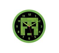 Horloge Murale Minecraft Creeper - Diamètre 25cm