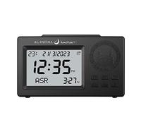Horloge Murale, minuterie Murale, Horloge de Bureau numérique de mosquée, réveil de Table Arabe avec écran LCD