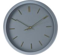 Horloge murale moderne, aiguilles dorées, Ø 31 cm