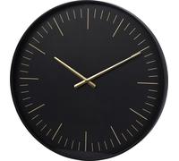 Horloge murale moderne, aiguilles dorées, Ø 50,7 cm