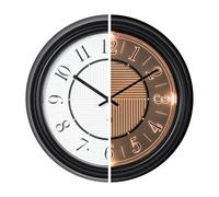 Horloge Murale Moderne avec veilleuse, Auto-Lumineuse, Atomique, pour intérieur/extérieur, pour la Maison ou Le Bureau, 14 Pouces, décorative pour la Cuisine, Le Salon, Le Bureau e