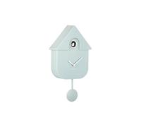 Horloge Murale Moderne Cuckoo en ABS Bleu Doux