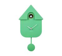 Horloge Murale Moderne Cuckoo KA5768BG Vert Clair Karlsson Neuf