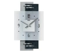 Horloge murale moderne en placage ardoise et verre Bons plans : Nouveauté couleur : Doré