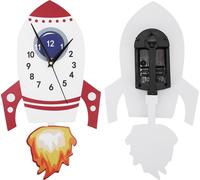 Horloge murale muette Cartoon Kids Unique Gifts Pendulum Children's Bedroom DIY Decor Clock