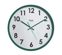Horloge murale Naturally Ø 30 cm - Eco conçue - vert