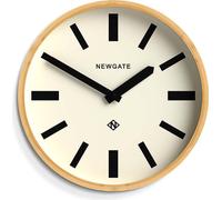 Horloge murale Newgate Bali en bambou - Lignes audacieuses