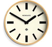 Horloge murale Newgate Mauritius en bambou - Lignes grasses