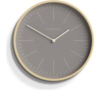 Horloge murale Newgate Mr Clarke en gris argile