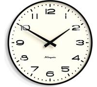 Horloge murale Newgate Radio City en noir - Numbers