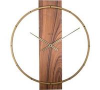Horloge murale NeXtime NE-3195BR 50.8x58.2x4.3, Bois / Acier, Marron Marron G
