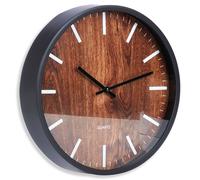 Horloge murale noire 29,5 cm