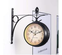 Horloge murale nostalgique horloge grand-père L'horloge murale nostalgique de la gare de Paddington ressemble à une horloge décorat