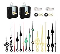 Horloge Murale numérique 3 en 1, minuterie Murale, mécanisme d'horlogerie délicat pour Panneau d'horloge de 7 à 9 mm d'épaisseur, pièces de Rechange pour réparation et bricola