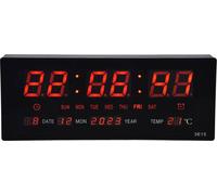 Horloge murale numérique LED Affichage clair Minutage précis Branchement sur secteur Minuterie murale lumineuse et silencieuse pour salle de conférence Prise 100?240VEU
