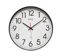 Horloge Murale Numérique - MAUL - 9054890 - Rond - Noir et Blanc - 47 cm de Diamètre