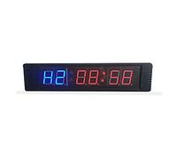 Horloge murale Numérique, Penser hong hao Utilisation de 1 pouce 6 chiffres la télécommande télémétrage gym