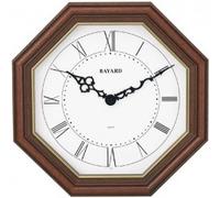 Horloge murale octogonale en bois chiffres romains Fonction : Mouvement standard
