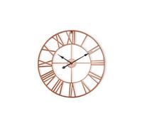 Horloge murale - Queensway Casa Chic by 60 - cadre métallique silencieux - Doré Rose