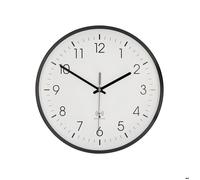Horloge Murale Radio-pilotée 30 cm Silencieuse Synchronisation Automatique Nedis Blanc / Noir