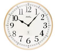 Horloge murale radio-pilotée dorée cadran lisible Ø 40 cm Bons plans : Changement heure auto Disponibilité : Expédié sous 1 semaine Couleur : Argenté