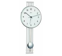 Horloge murale radio-pilotée Highbury argentée Bons plans : Changement heure auto Disponibilité : Expédié sous 1 semaine, Expédié sous 2 semaines option : mouvement radio-piloté