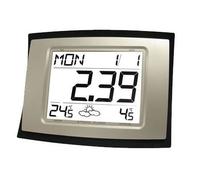 Horloge murale radio pilotée La Crosse Technology WS8167 noir