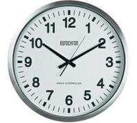 Eurochron Horloge murale radiopilotée EFWU 9000 Ø 50 cm 507 × 63 mm Argent