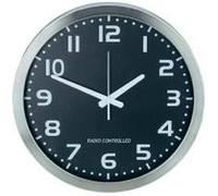 Horloge murale M601508 radiopiloté(e) 40 cm aluminium