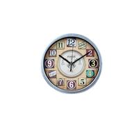 Horloge Murale rétro améine pour Salon, Design Silencieux et Simple, Grande Horloge Suspendue