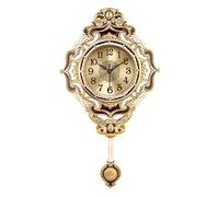 Horloge Murale rétro Luxury Grands horloges murales décoratives avec Pendule pour la Maison Home Creative horloges opérées Non coche