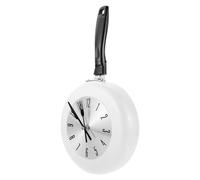 Horloge Murale Ronde Créative en Métal Quartz, la Cuisine et Salon