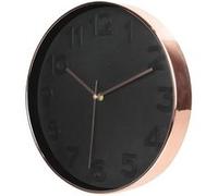 Horloge Murale Ronde Noire et Rose Gold - MELINA - ALTOBUY Noir