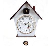Horloge Murale Salon Coucou Moderne Simple Horloge Murale Naturel Oiseau Voix Horloge Maison Mur Art Décoration De La Maison Pendules Murales