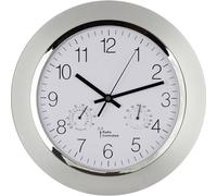 Horloge murale sans fil avec thermo/hygromètre EUROTIME 56004
