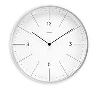 Horloge murale ""Sardaigne"", silencieuse, analogique, Ø 30 cm, grise