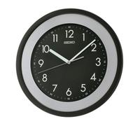 Horloge murale - SEIKO - QXA812K - Plastique noir - 36 cm - Quartz japonais